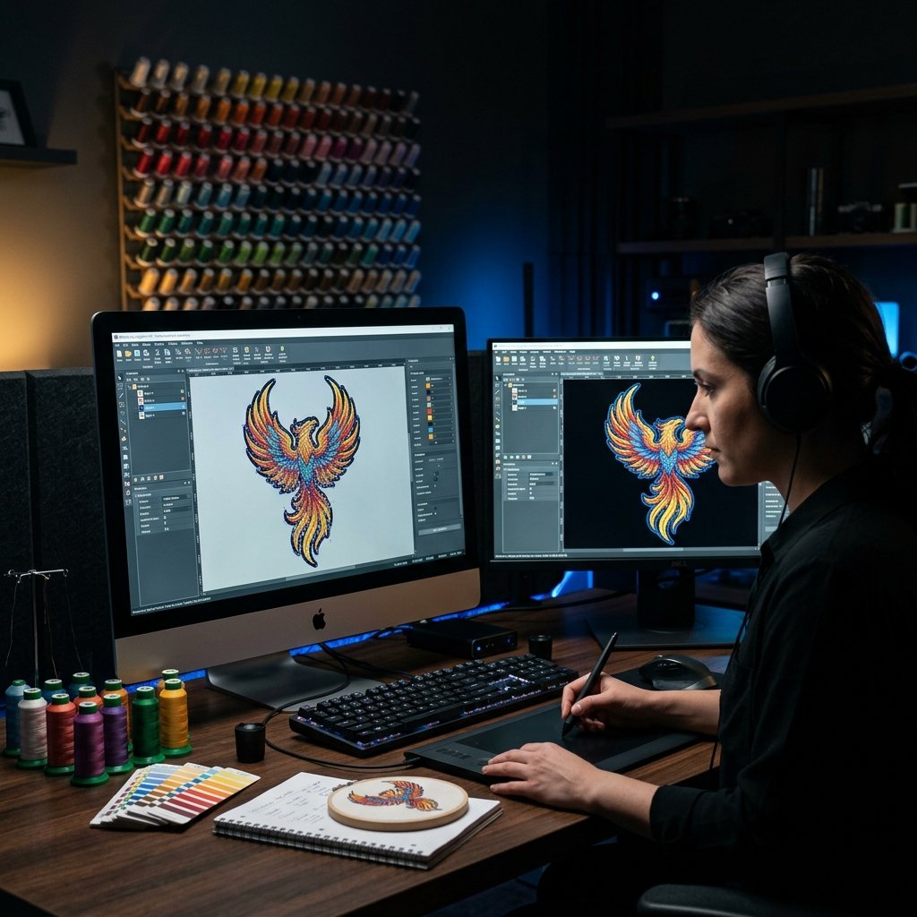 Embroidery Digitizing